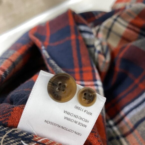 Weatherproof Vintage Plaid Flannel Button Down Long Sleeve Shirt Mens Size Large - Picture 4 of 6